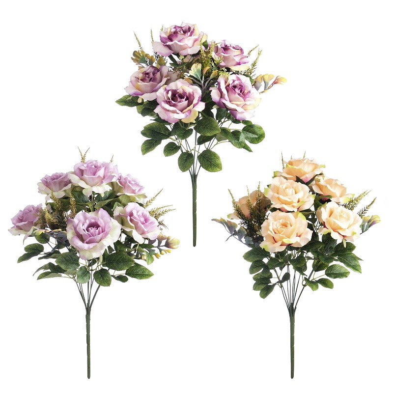 rose flower bush X9