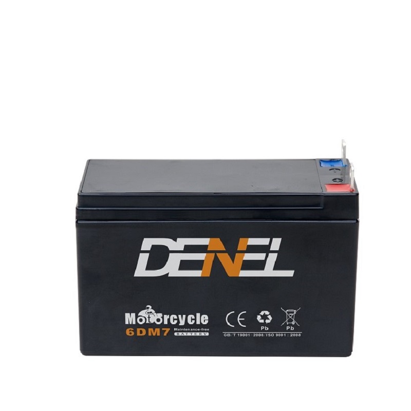High quality sealed maintenance free generator starting battery 6DM7