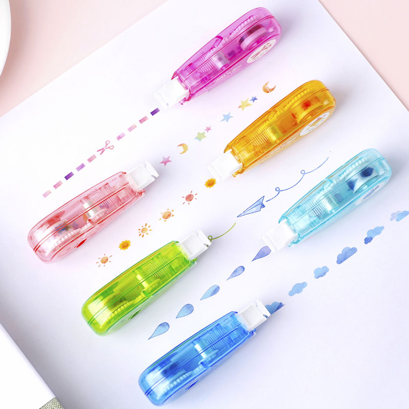 Carton Decoration Tape Student Kawaii Correction Tape For Decorating Notebook