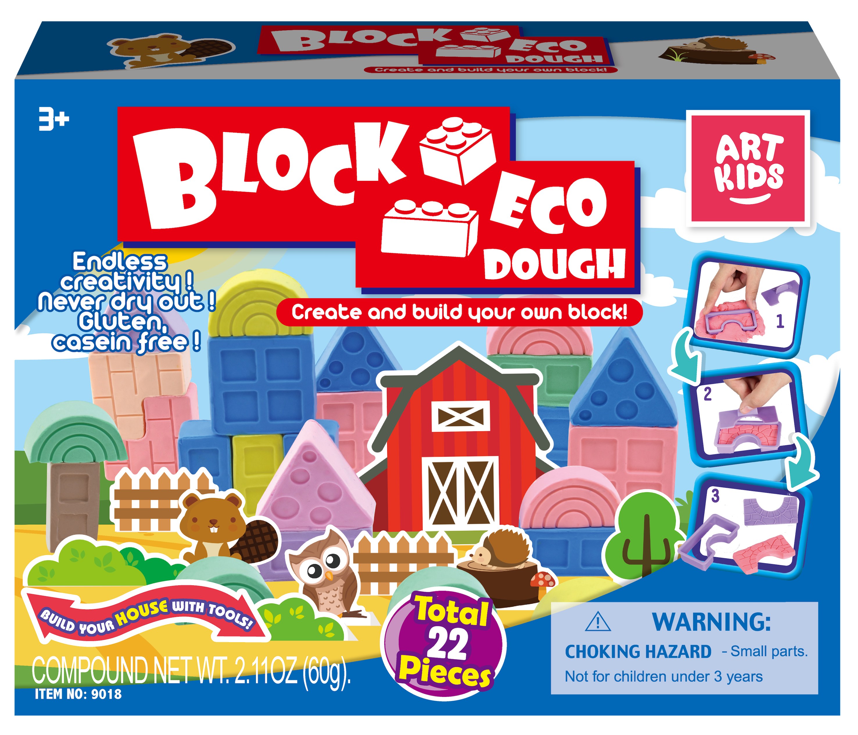 Play Dough Block Eco Dough