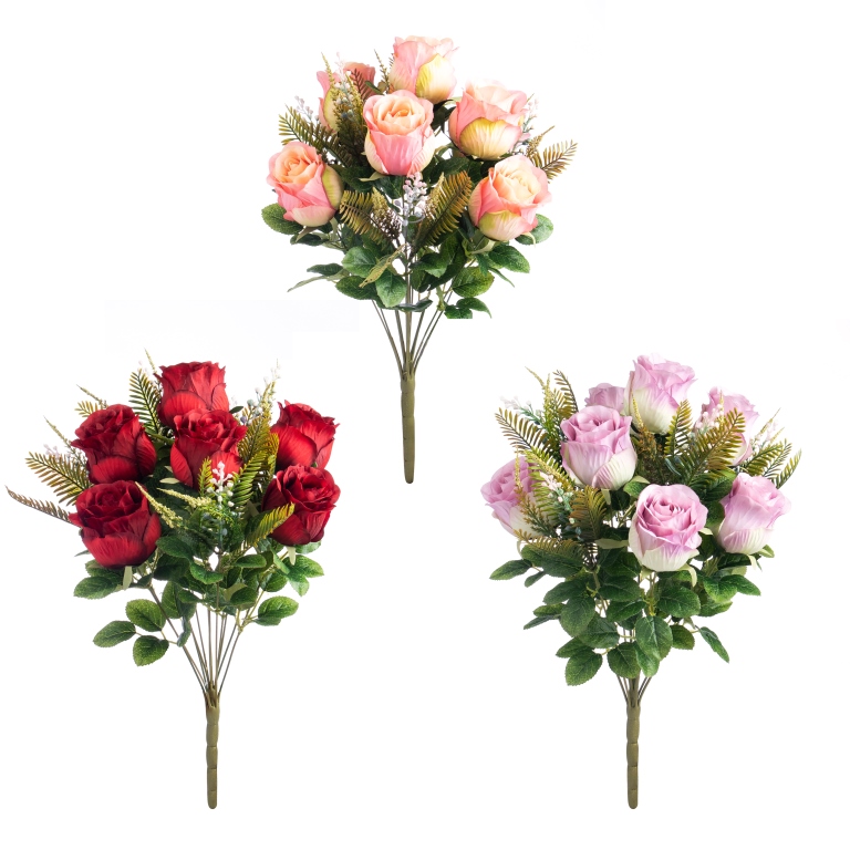 Rose bush x12 stems
