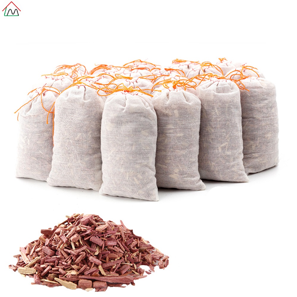 Cedar wood chip sachets air freshener