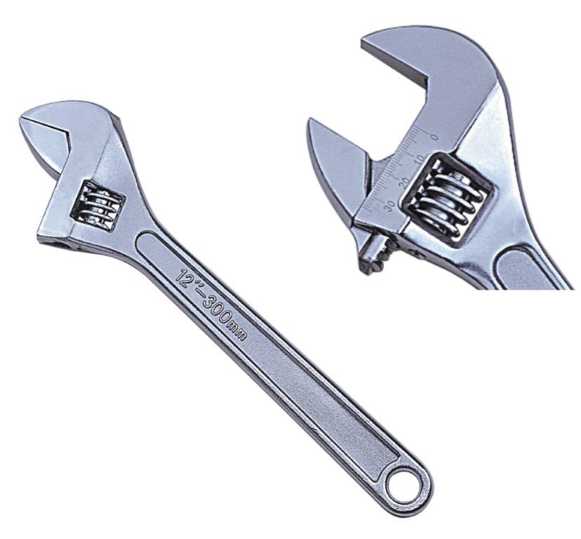 Adjustable Wrench Fully Polished
