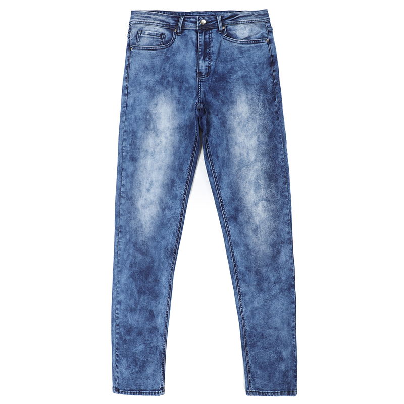 Denim Jeans Men Classic Casual Style Pants Boyfriend None Decoration and Closured TrousersG2085--Z