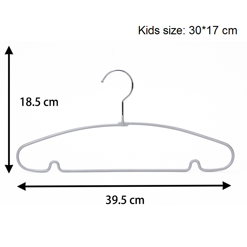 PVC coating metal hanger with strap clothes hook