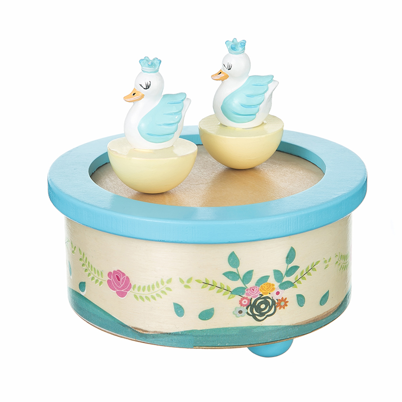 wooden toys, baby gifts, baby toys Goose magentic music box