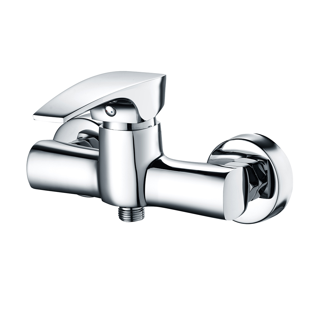 TIEMA ZS81602 High quality hot cold water mounted brass shower mixer tap faucet bath shower mixer