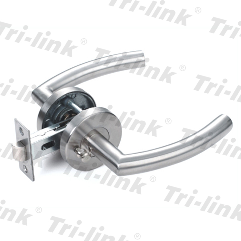 Tubular privacy lever set