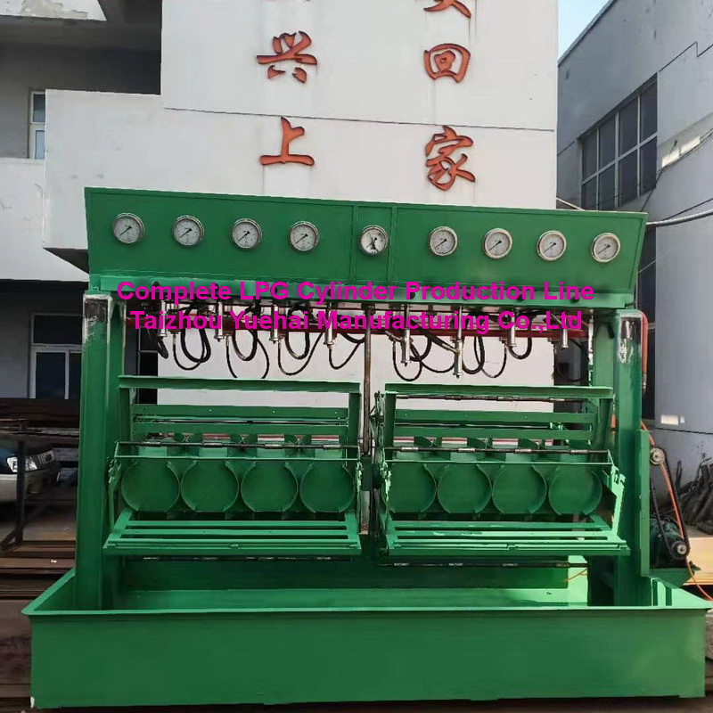 LPG Cylinder Hydrostatic Pressure Testing Machine