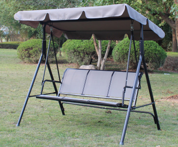 3 Seat textilene Swing Chair