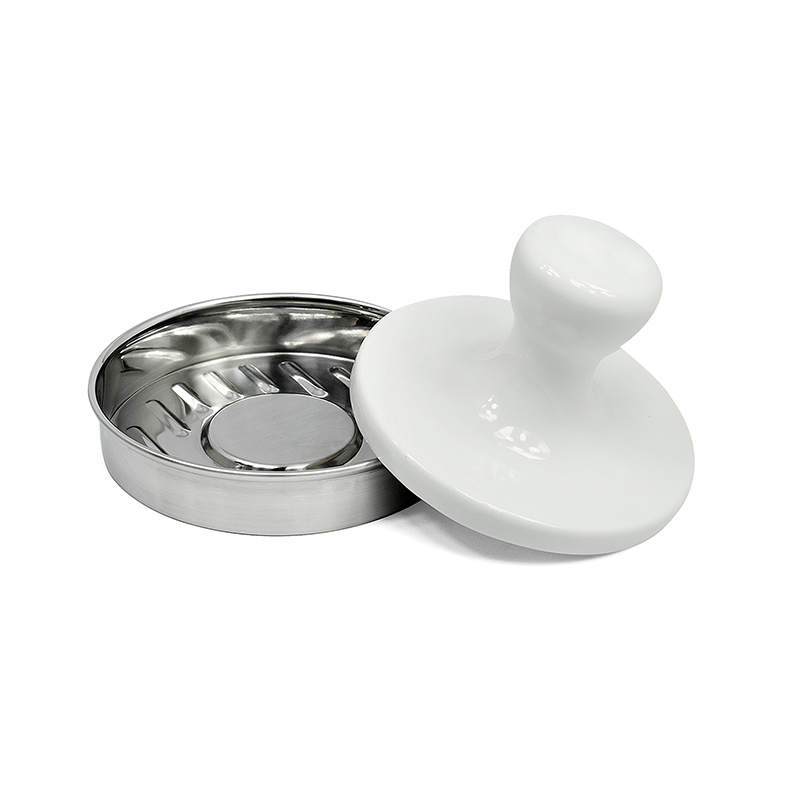 Porcelain Burger Press