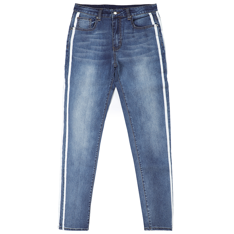 New Style Sport Softener Fabric Men Jeans Super Stretch Straight Pants BoyfriendG2088-Z