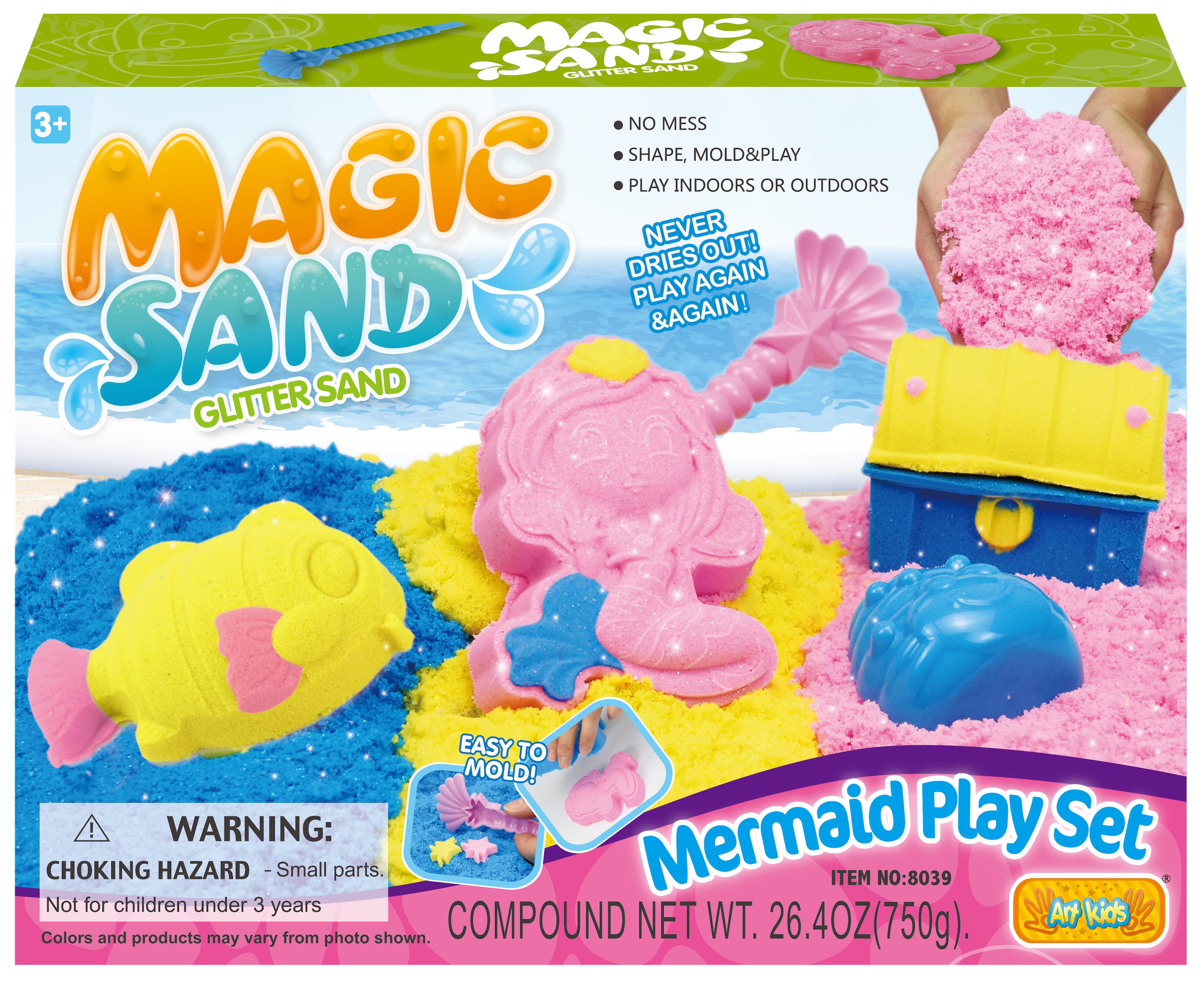 MAGIC SAND- mermaid glitter