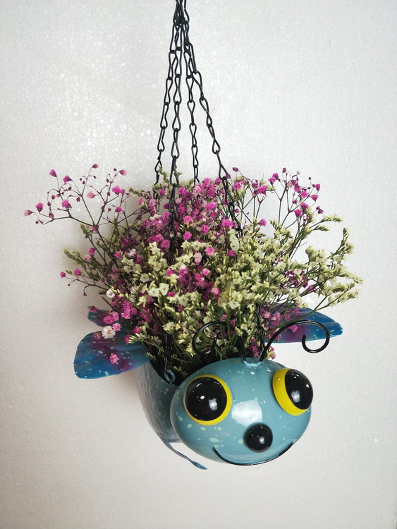 Cartoon Butterfly Flowerpot Chain Hanging