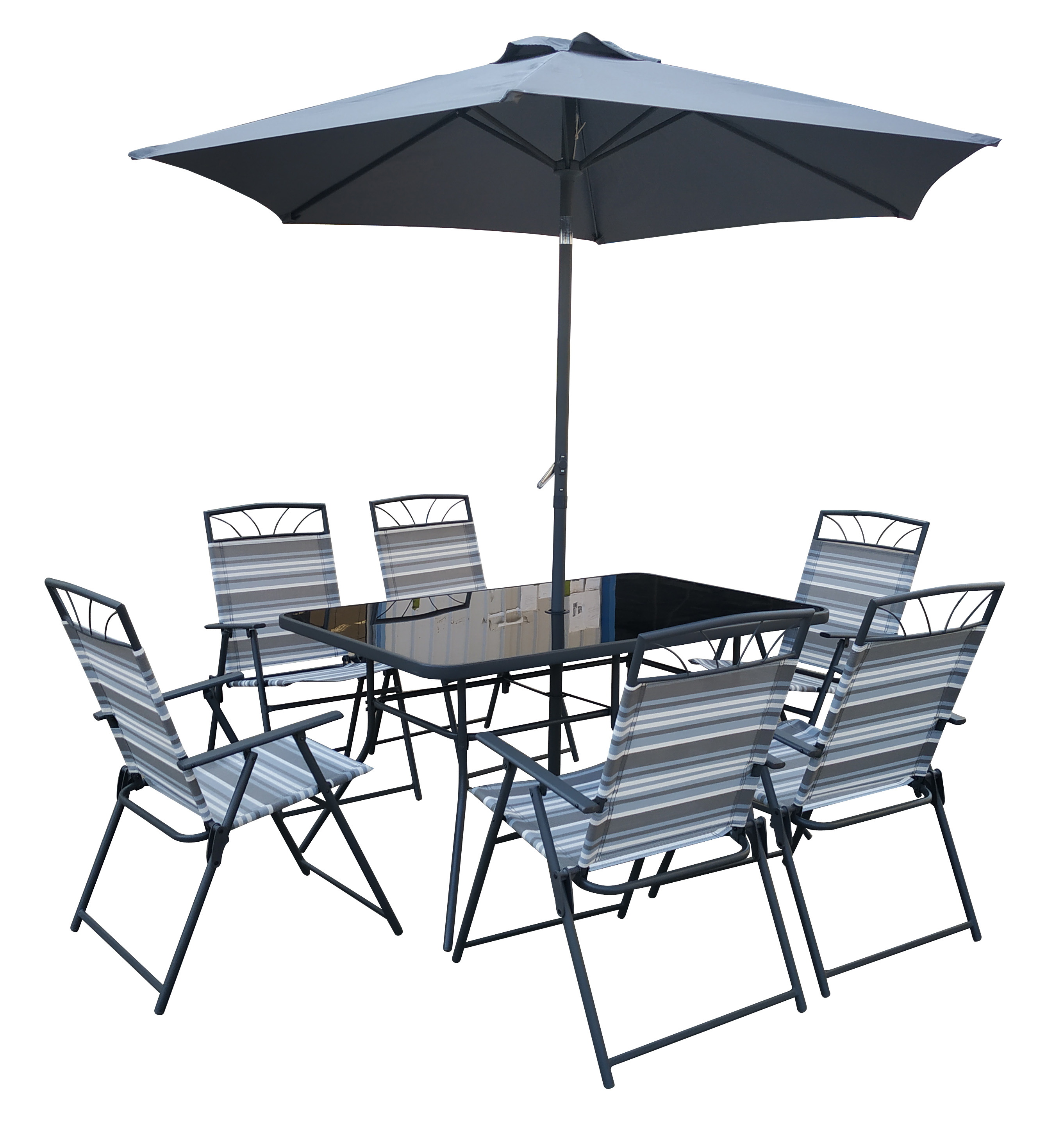8pcs Sling Furniture Set