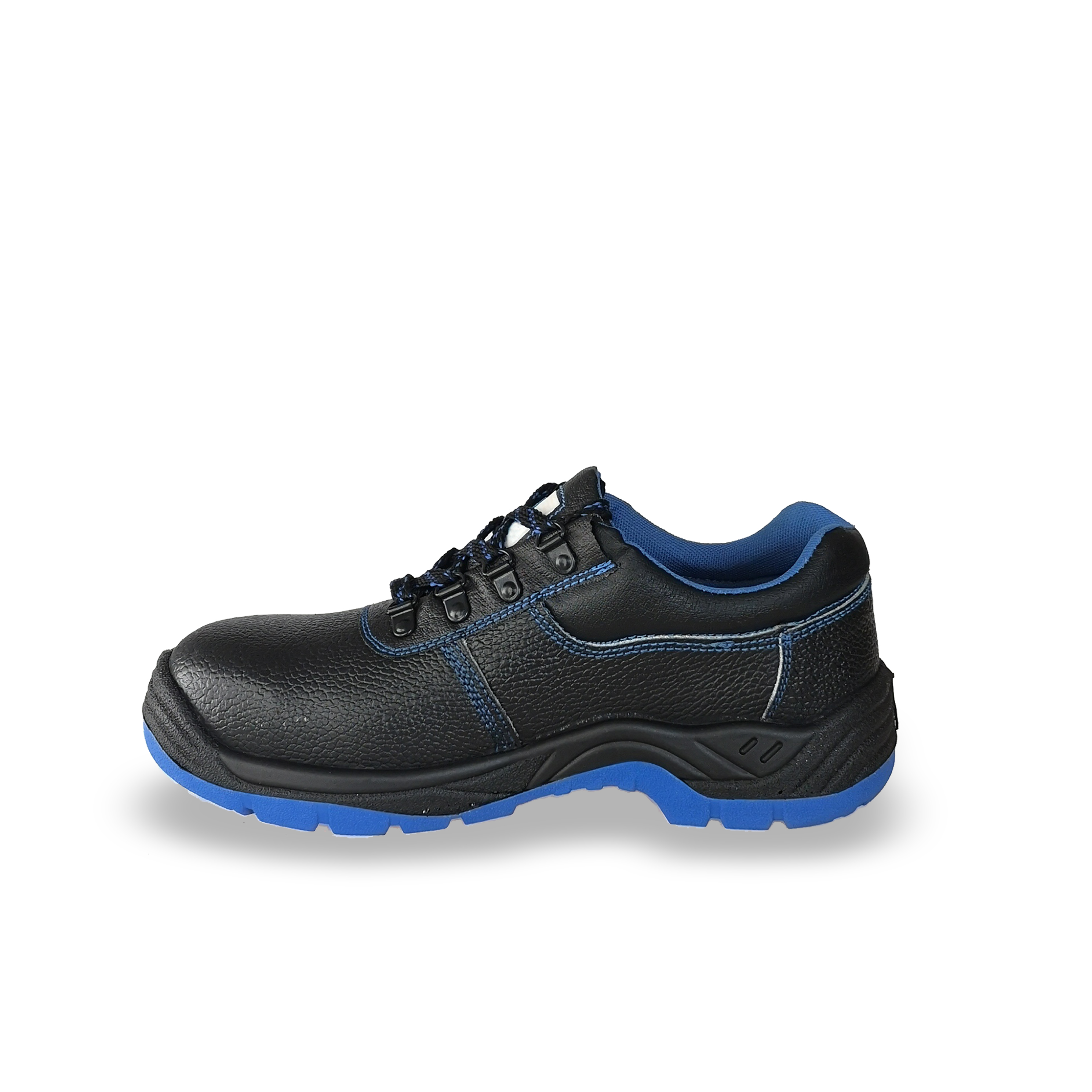 INESCOP Certificated low cut black and blue safety shoes