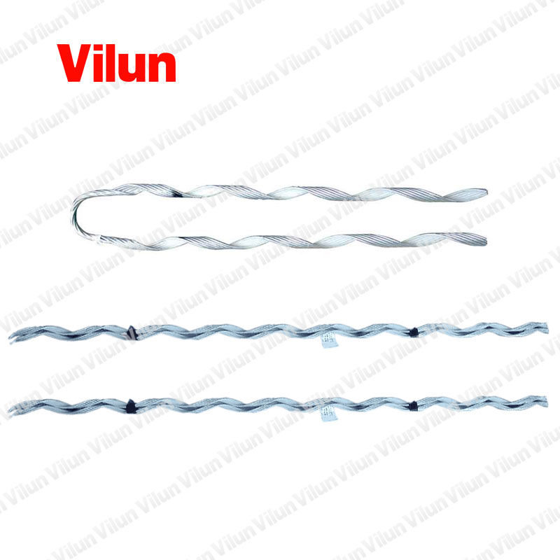Limited, medium tension clamp for ADSS fiber optical cables with 200-300m