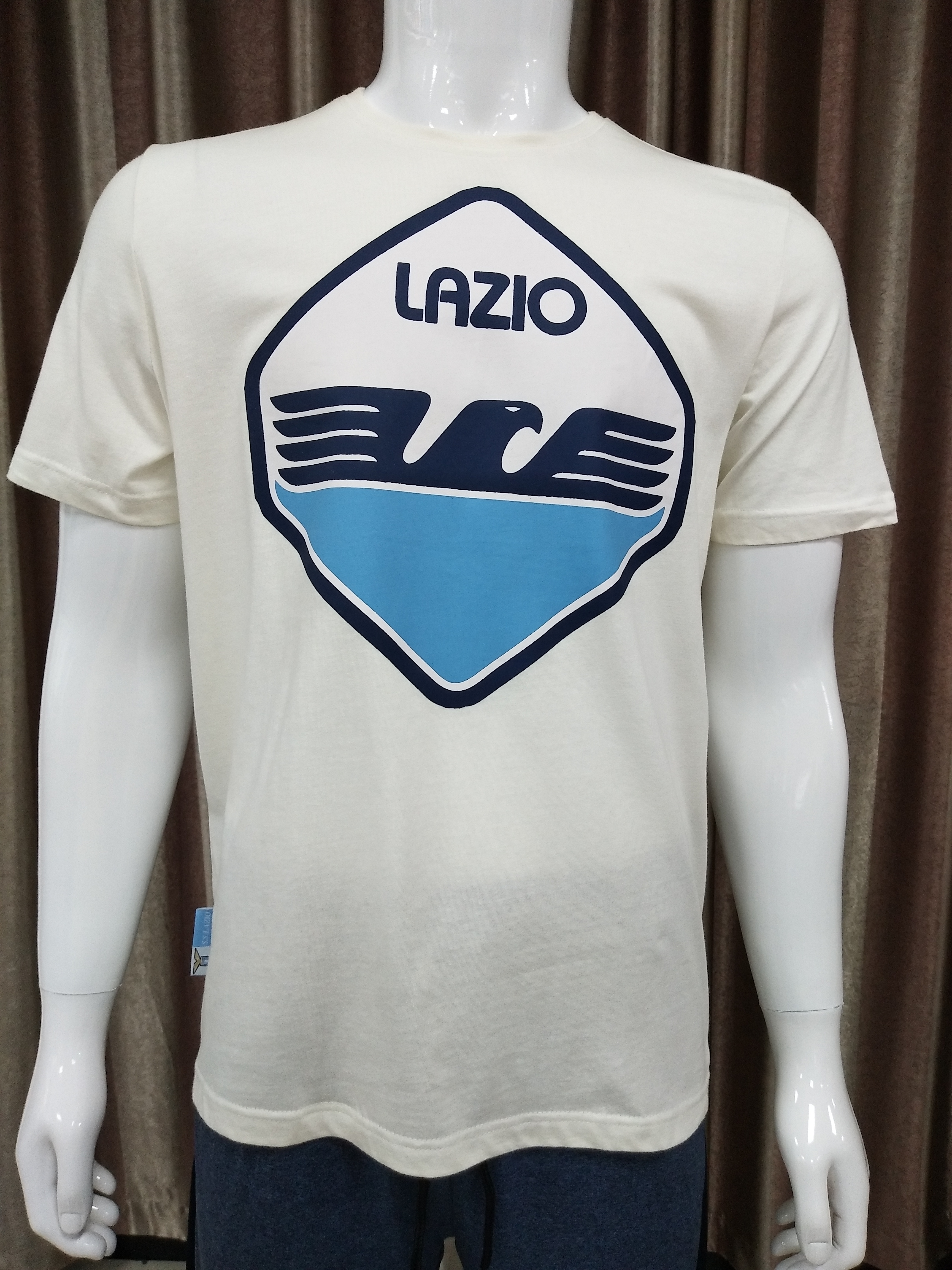 Nanchang Factory CVC fabric rubber knitting T shirt