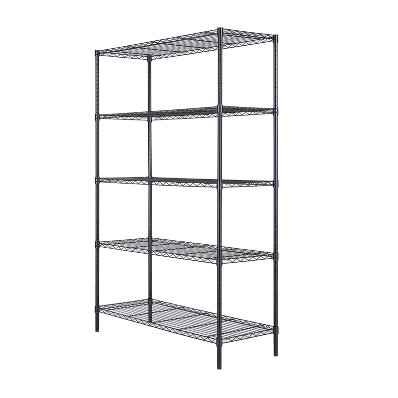 5-Wire Shelving Metal Storage Adjustable Standing Storage Shelf Units