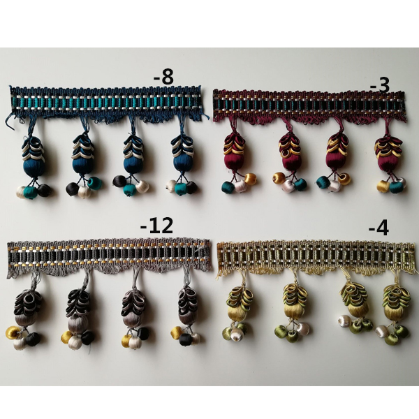 Tassel Fringe，tieback