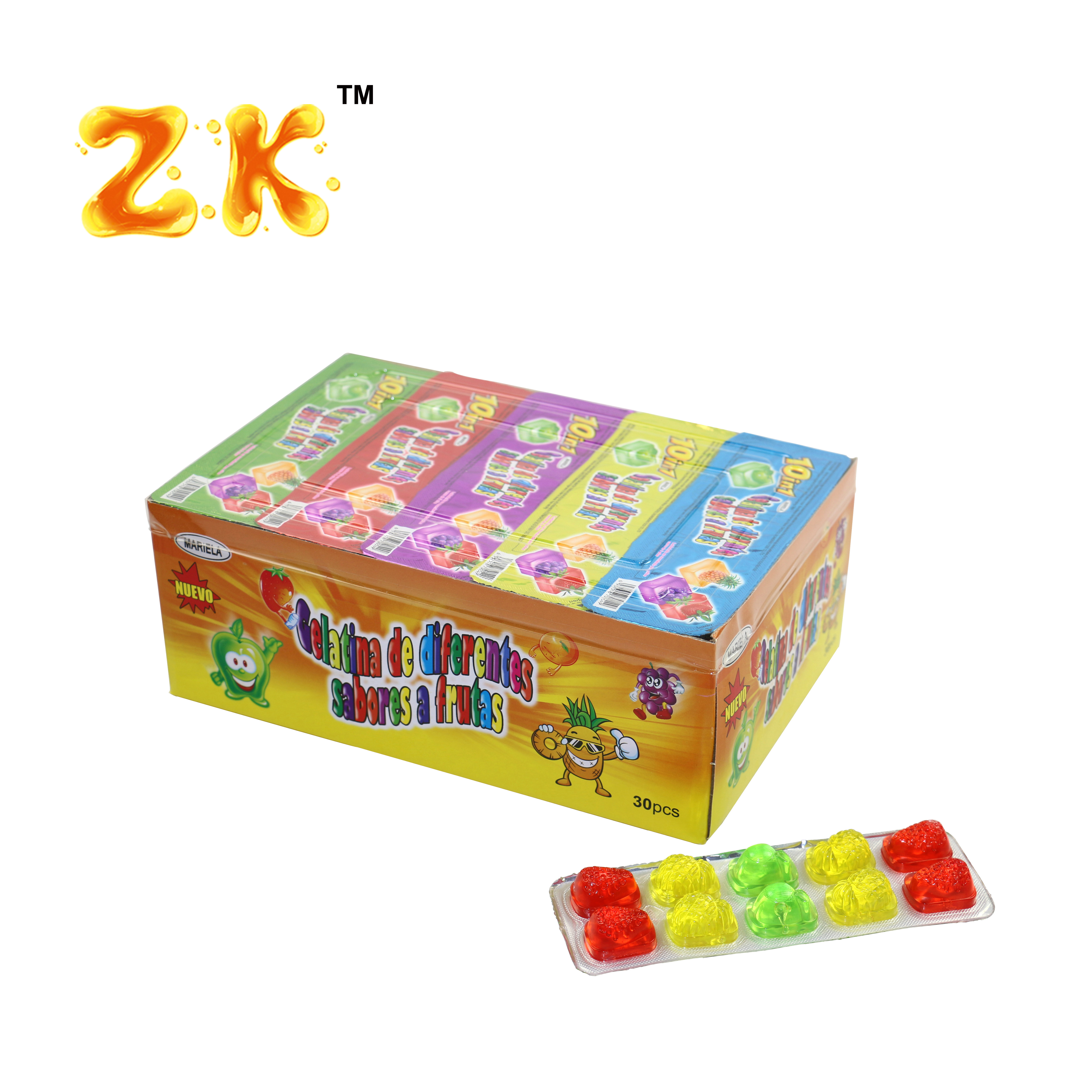 60g Fruit Shape Jelly Cube