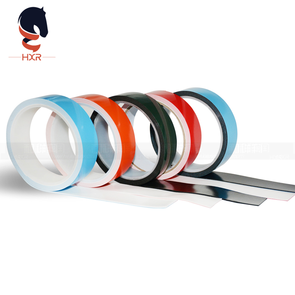 Double Sided High Density Solvent Acrylic Adhesive PE Foam Tape