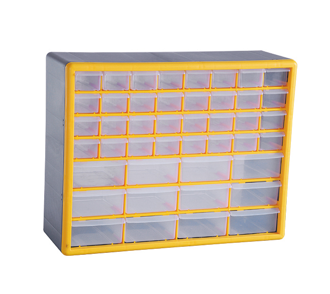 Plastic Storage Box with Drawers