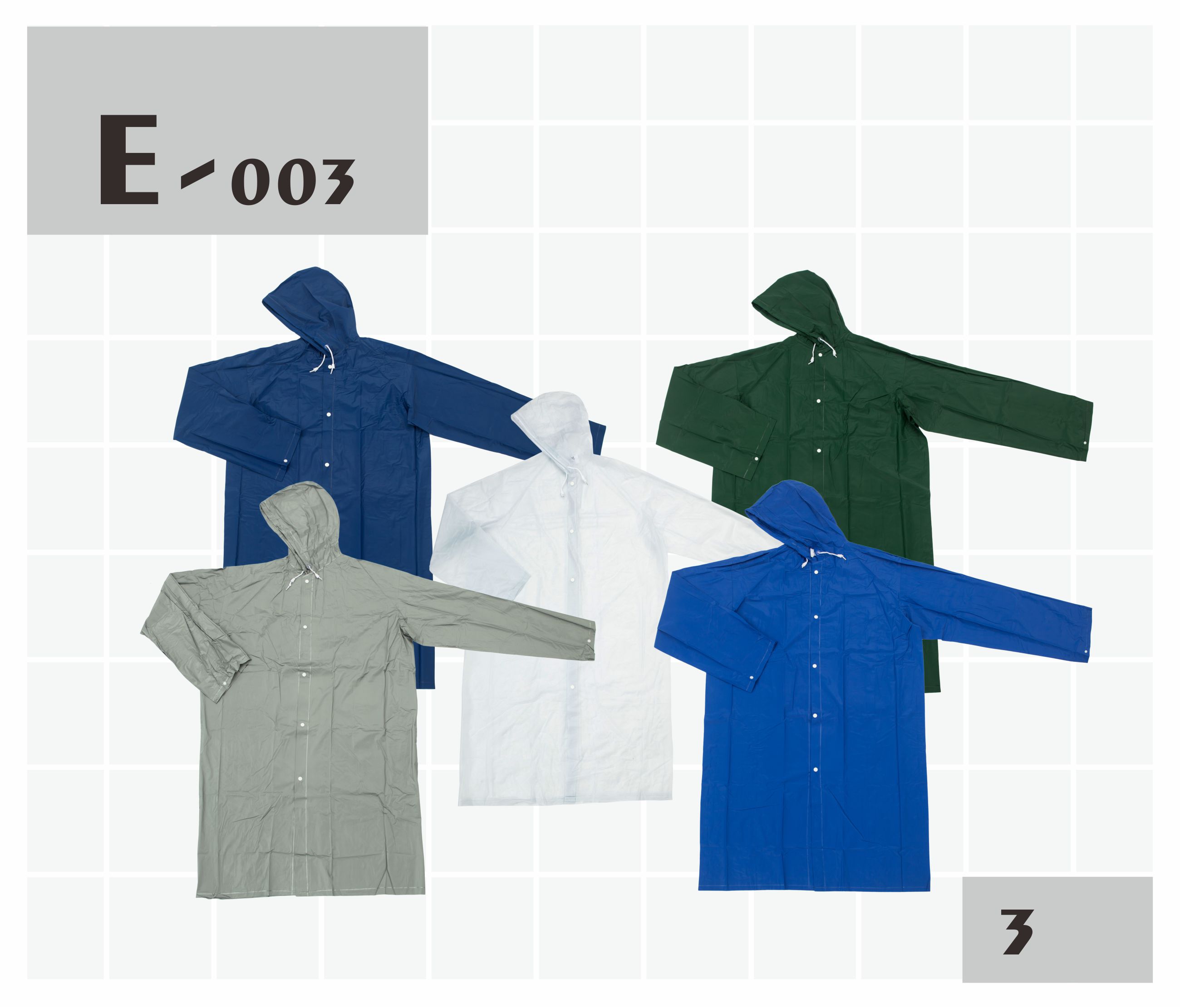 PVC raincoat