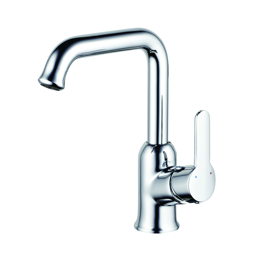 TIEMA ZS81205 China faucet factory supplied durable copper kitchen sink faucets tap mixer single lever kitchen mixer
