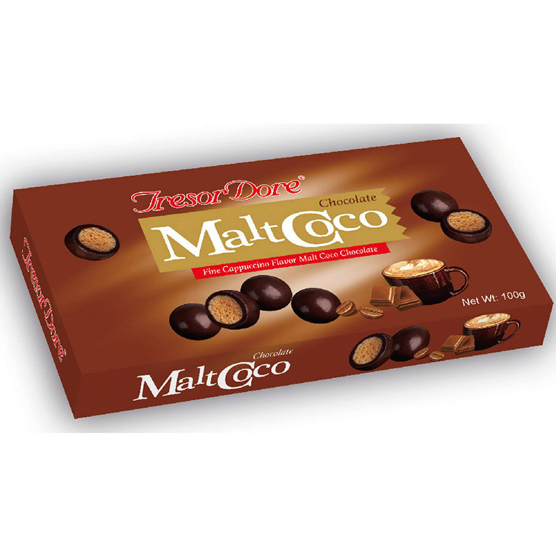 Cappuccino Flavor Chocolate Malt Ball 100g