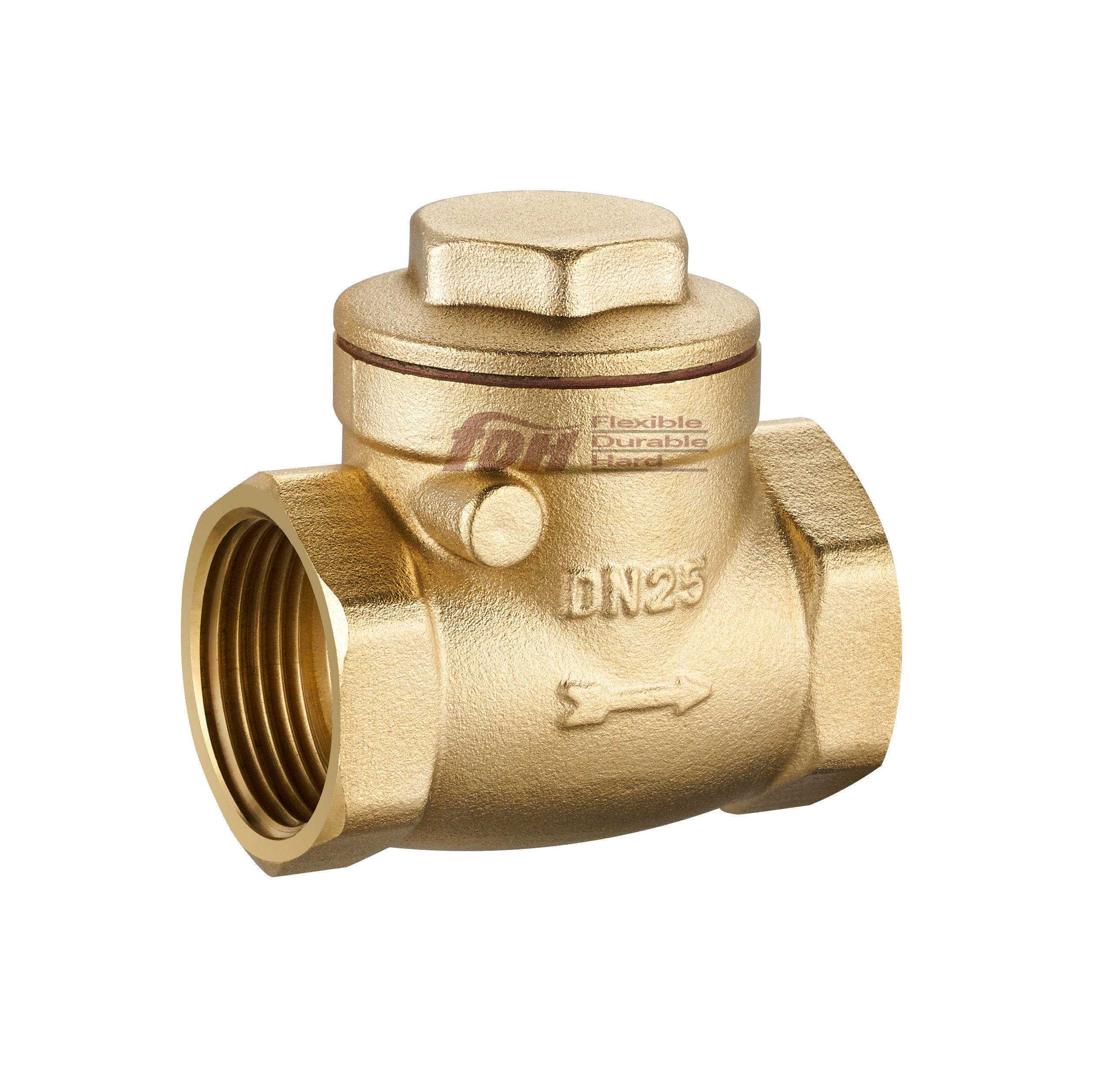 Swing Check Valve with Rubber or Metal Seal