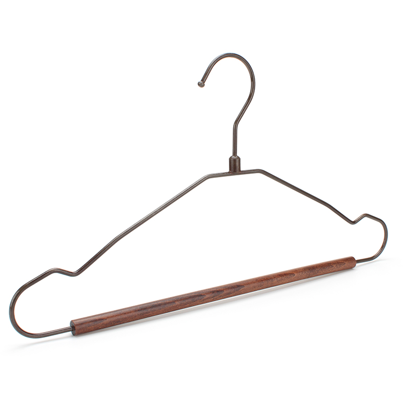 Metal and wood hanger