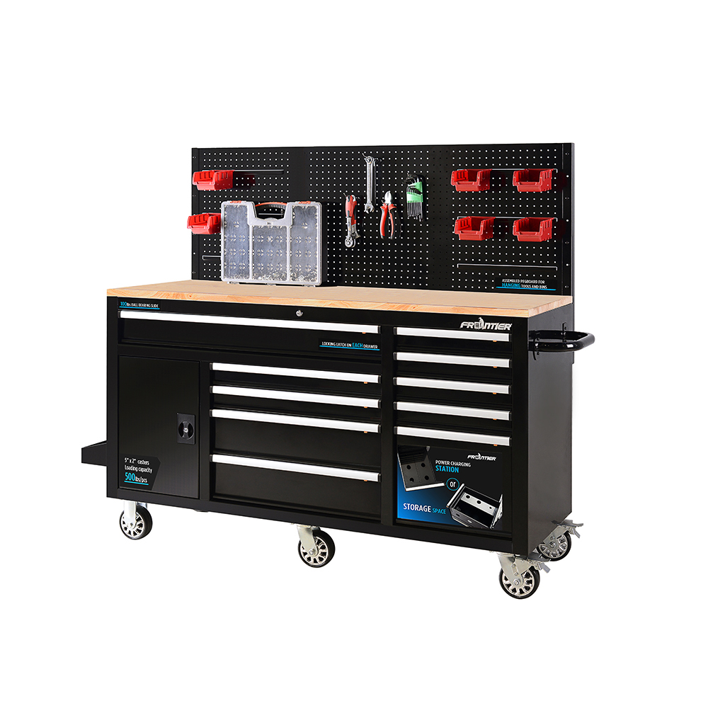62 Inch 10 Drawers Tool Cabinet