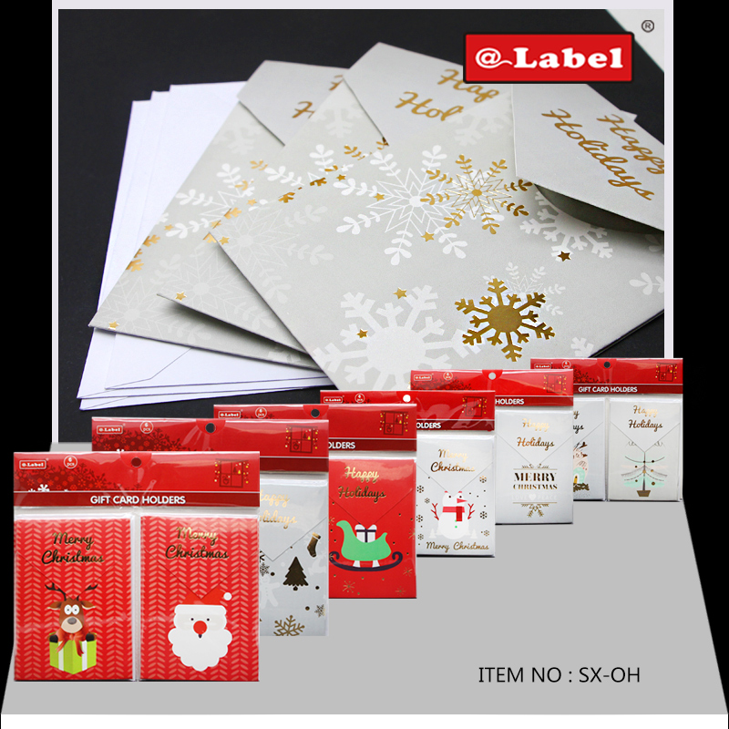 6PK Gift Card Holders
