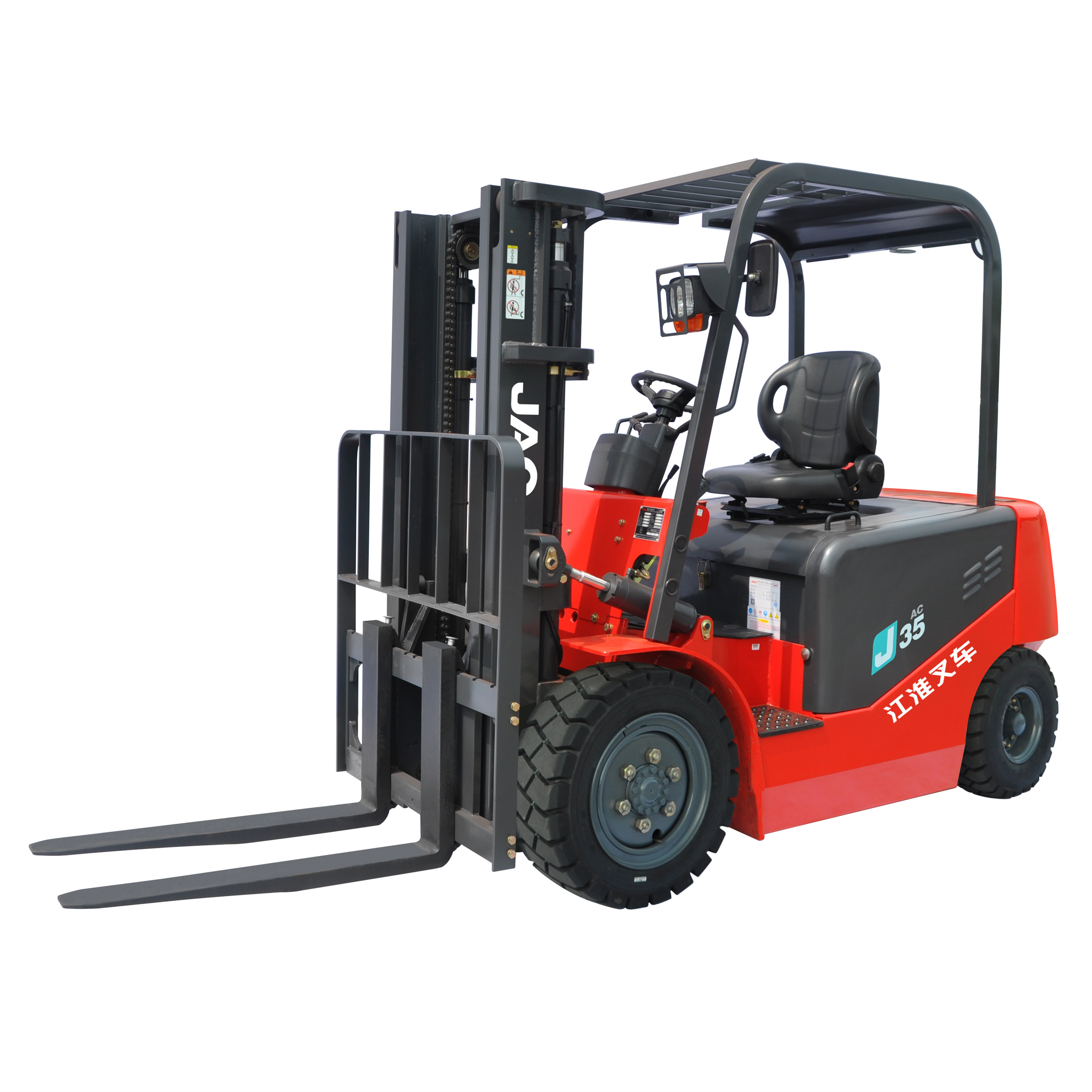 3-3.5T J Series Counterbalanced Battery Forklift