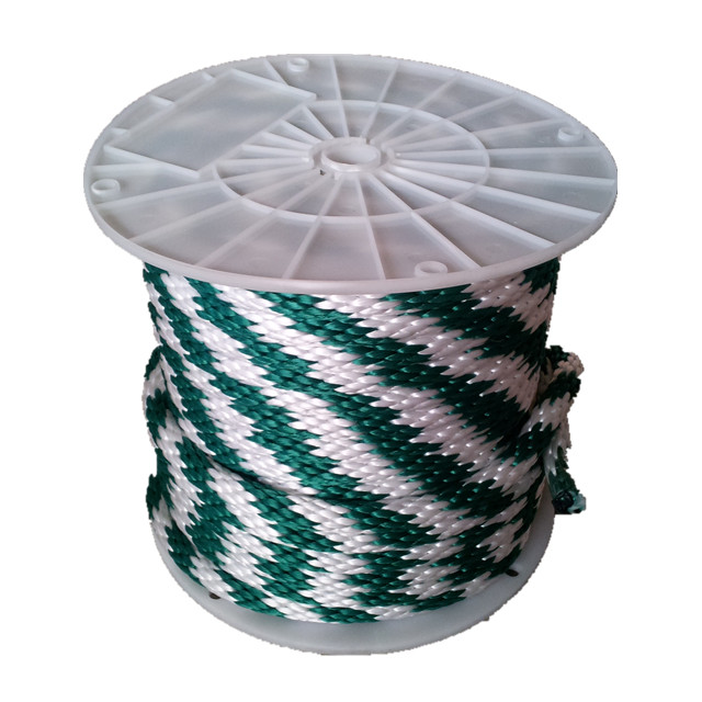 polypropylene solid braided rope