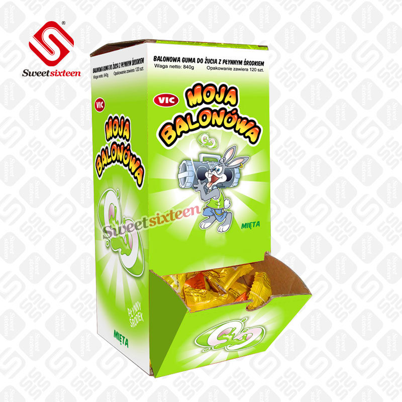 7g Olive Bubble Gum With Jam