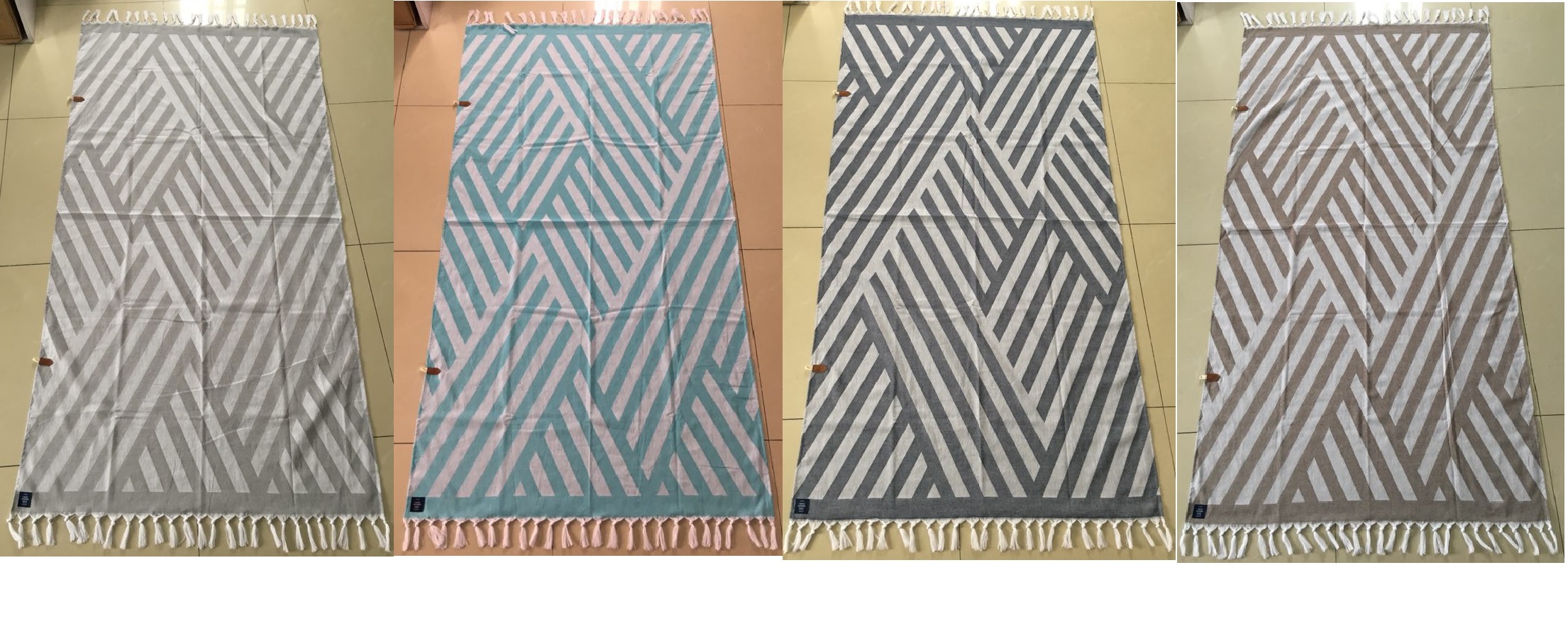Cotton Hammam Towel, Fouta, Turkish Towel,fringed Towel,