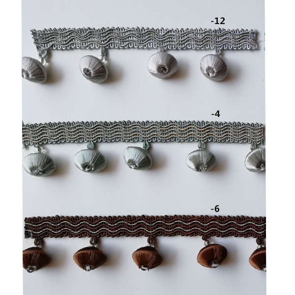 Beaded Fringe，tieback