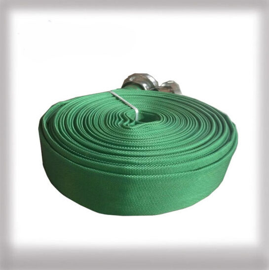 Green Single Jacket Fire Hose