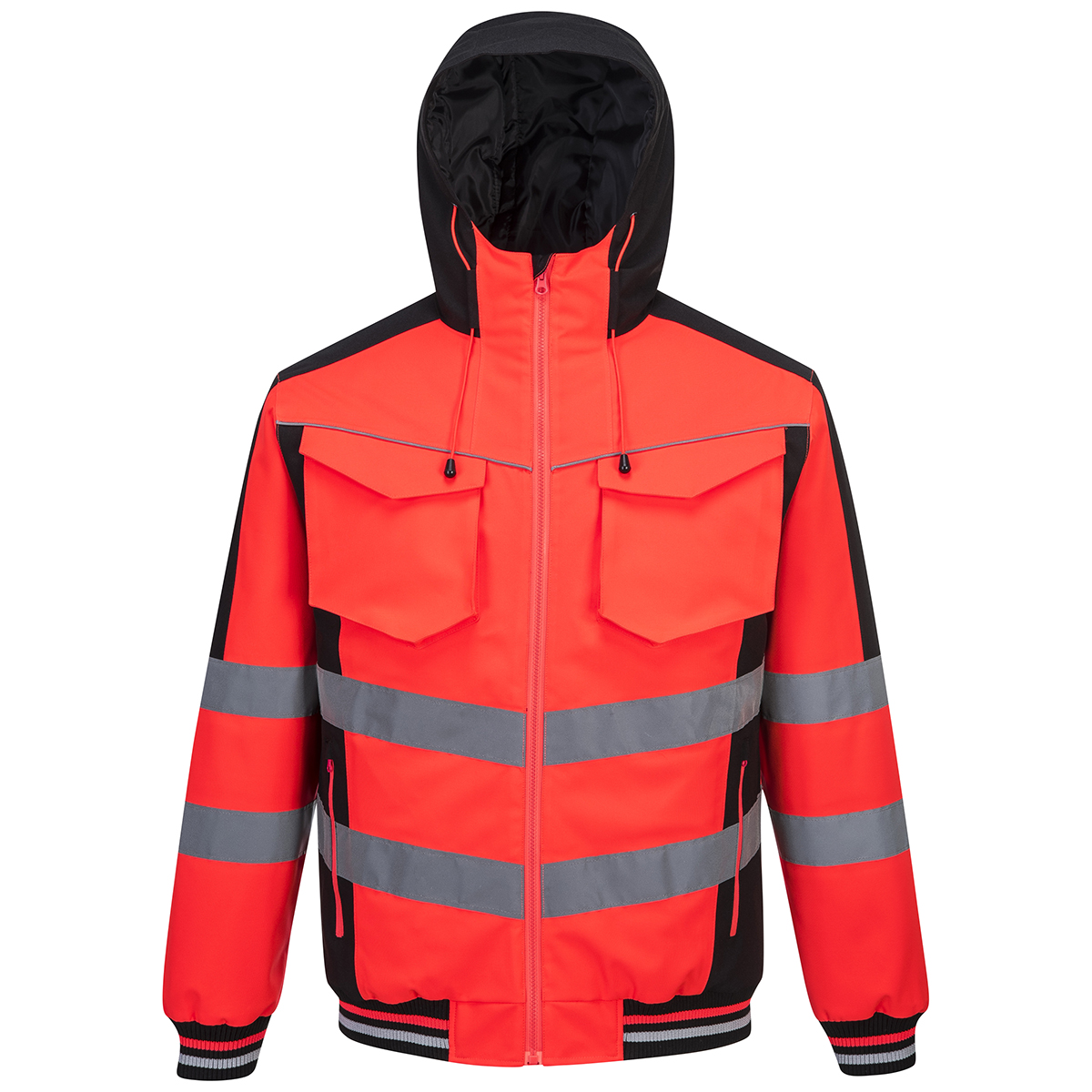Safety Jacket outdoor waterproof reflective tape workwear