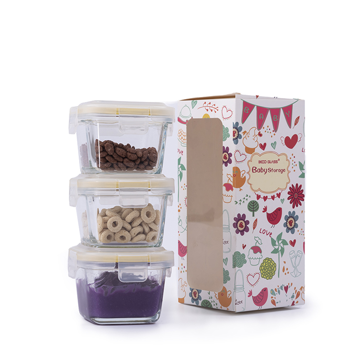 glass food container