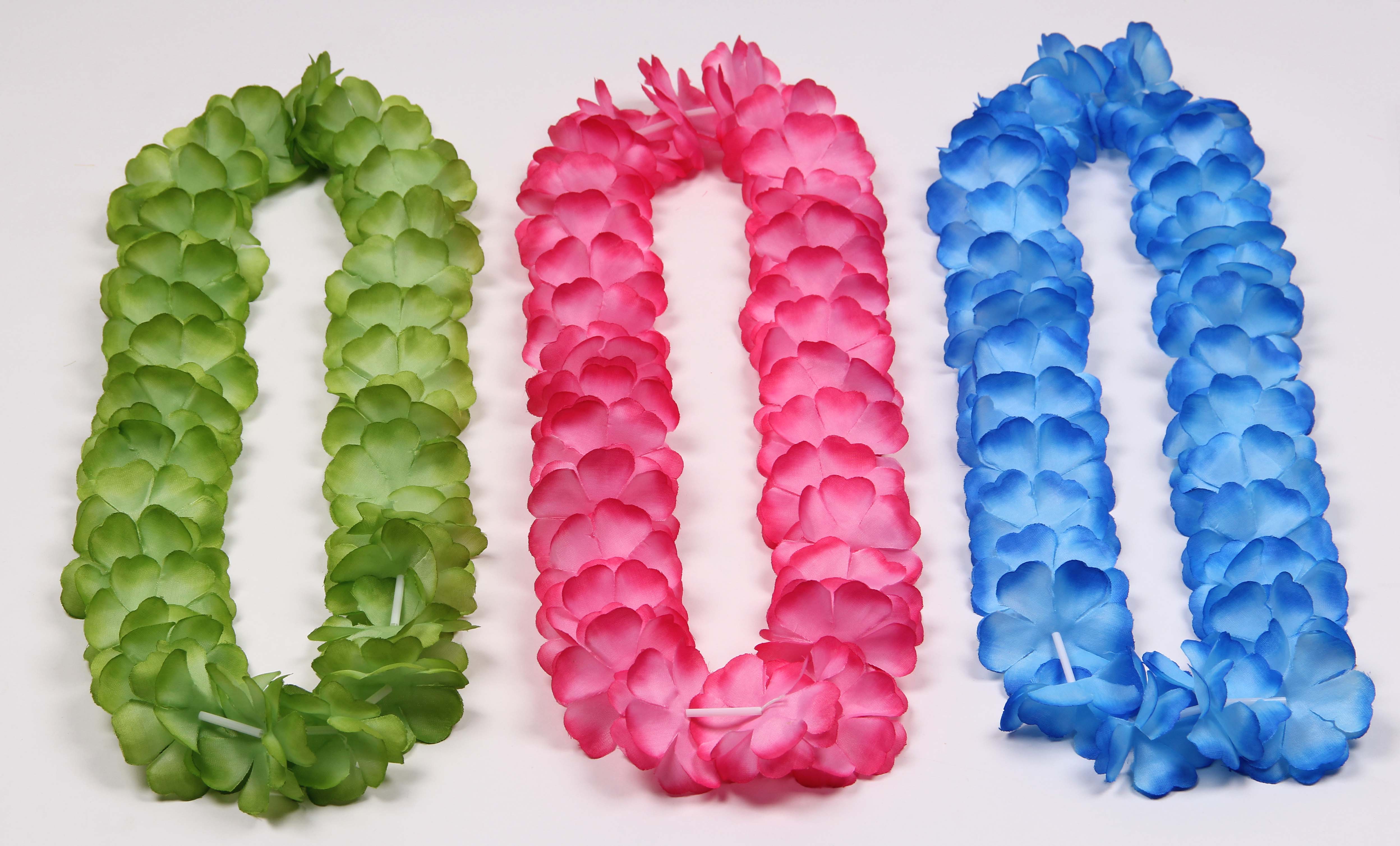 Asymptotic color lei