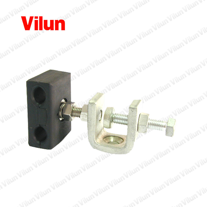 Down-lead clamp for ADSS/OPGW Fiber cable of tower and Pole
