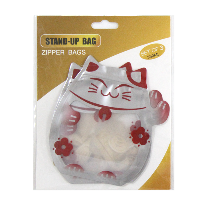 Ｓtanding Zipper Bag (L)