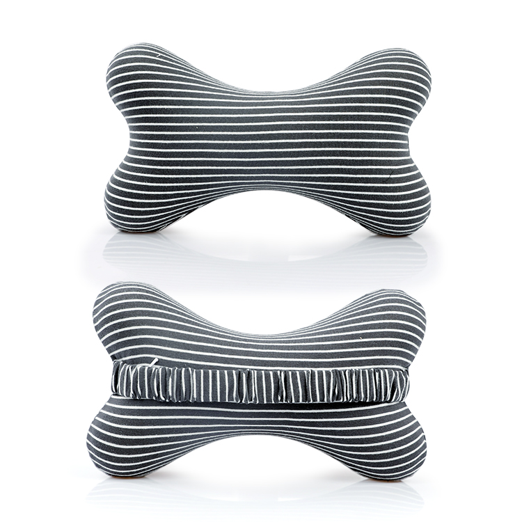 bow shape memory foam neck pillow