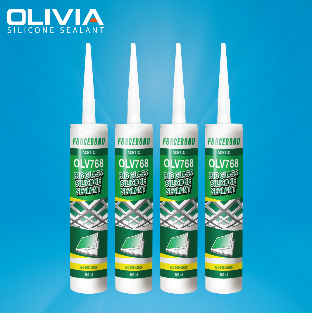 Top Quality Acetic Aquarium & Big Glass Silicone Sealant OLV768