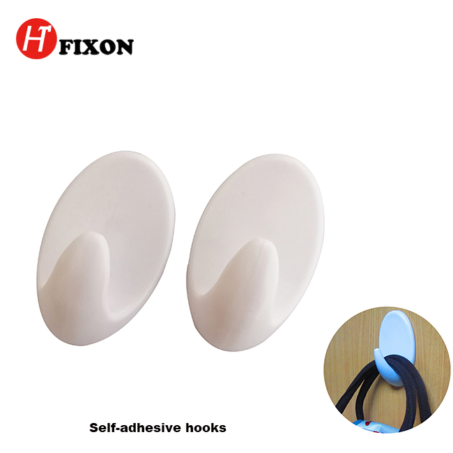 Plastic self adhesive hook plastic wall hook