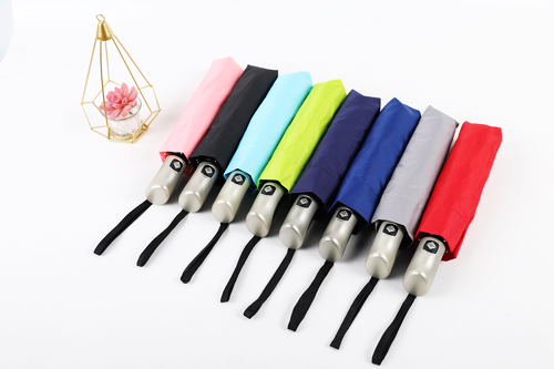 21 inches* 7 ribs folding automatic umbrella