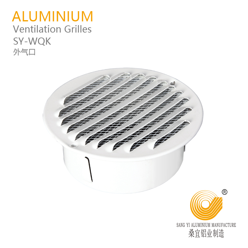 4 & 6 inches Aluminium Round Air Grilles/ Ventilation grill/ Louver
